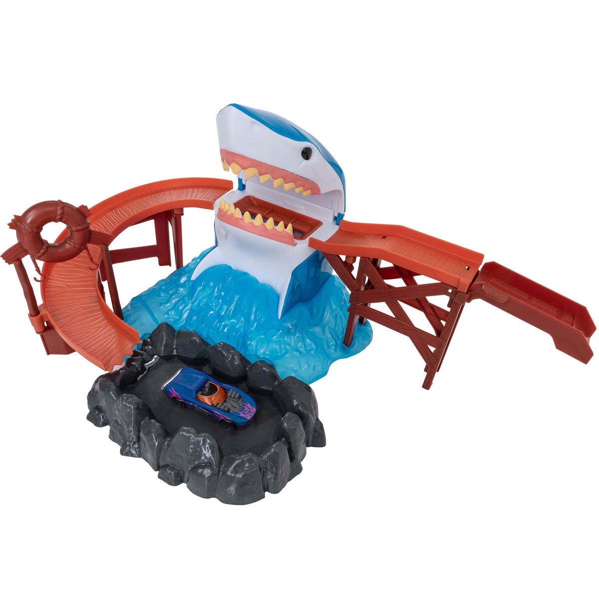 Teamsterz Colour Change Shark Bite Play Set Cars &amp; Transporters