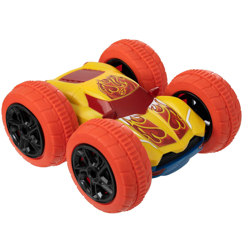 Flipsterz Remote Control Stunt Car - Yellow / Blue