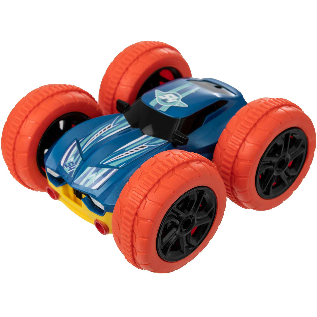 Flipsterz Remote Control Stunt Car - Yellow / Blue