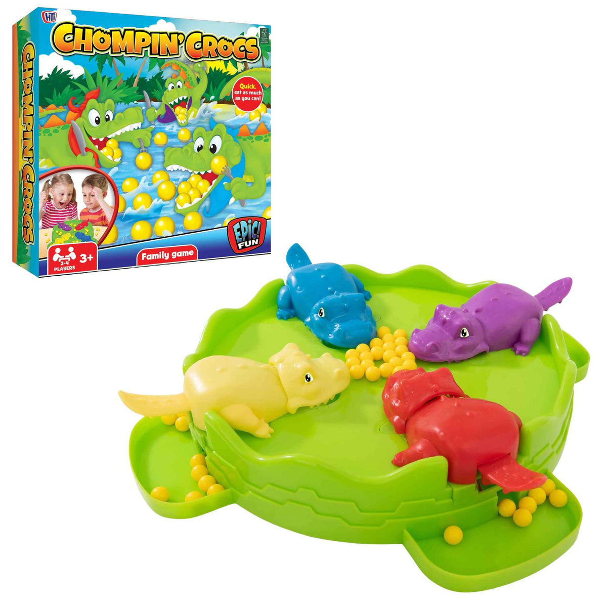 Chompin&#39; Crocs Family Board Game