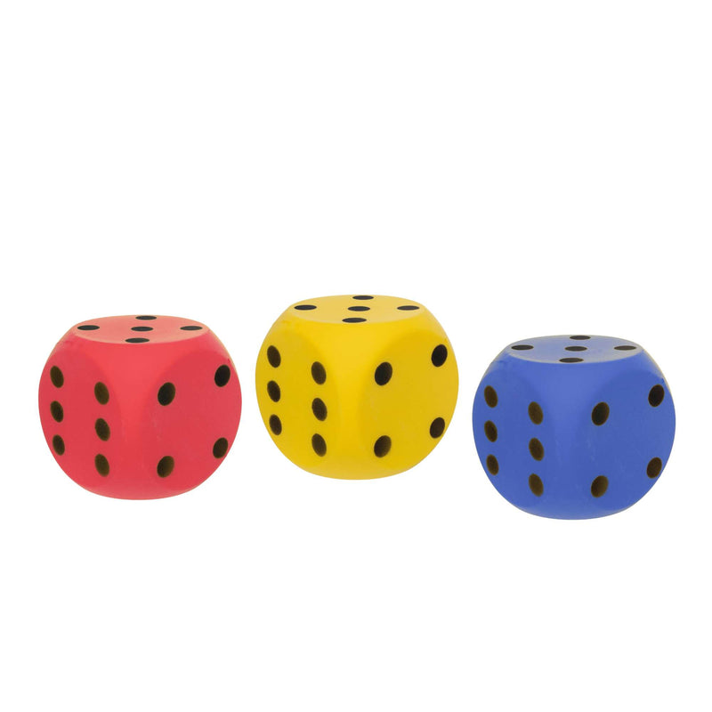 Hot Shots 15cm Foam Dice - Assorted Colours