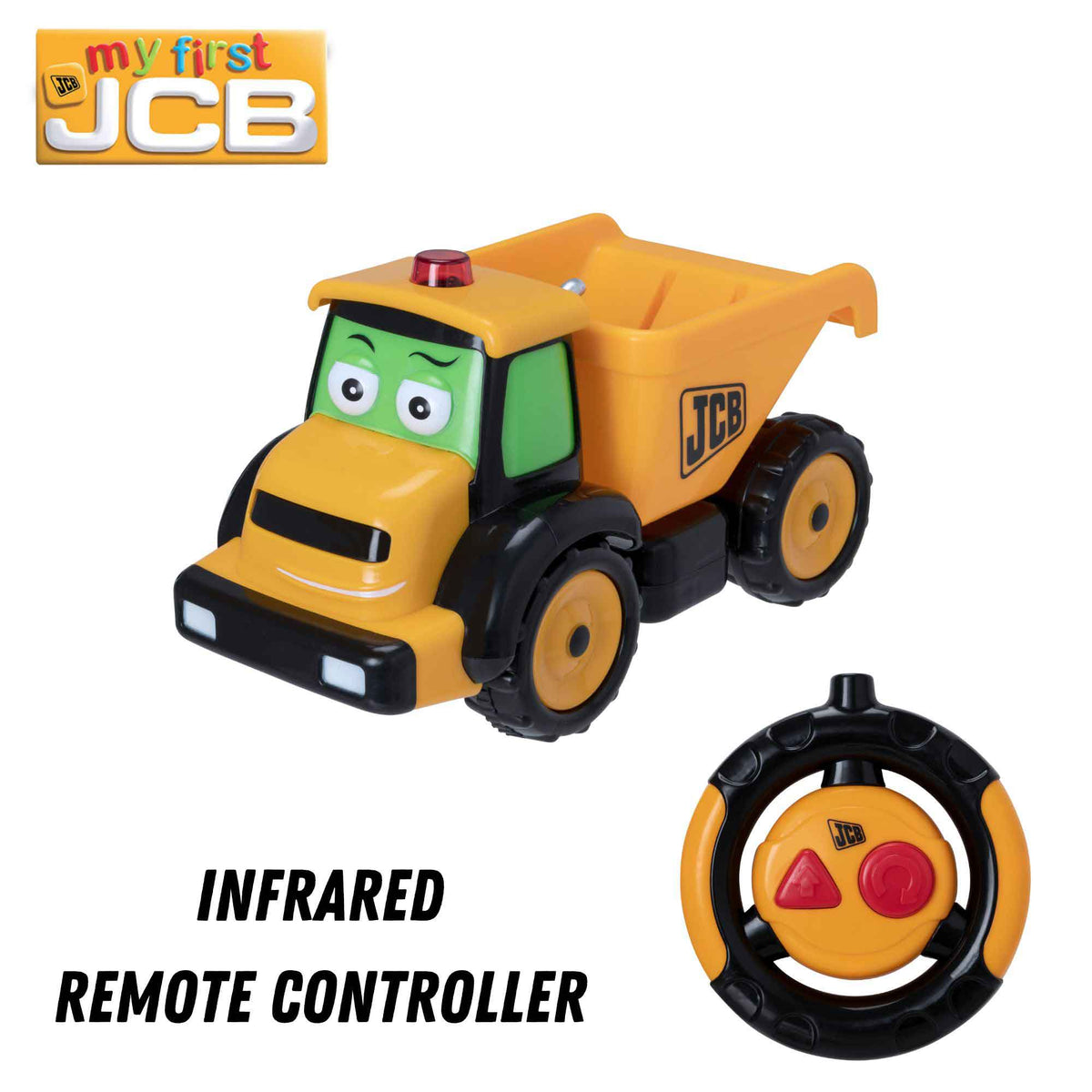 Teamsterz JCB My First Dougie Dump Truck | Remote Control Construction Toy