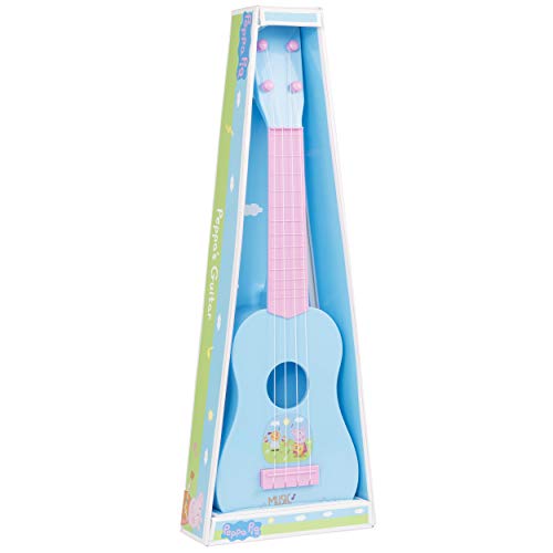 Box image of childrens Peppa Pig accoustic guitar 