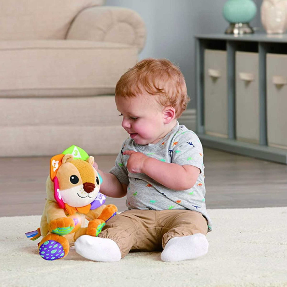 LeapFrog Lullaby Lights Lion Learning Toy