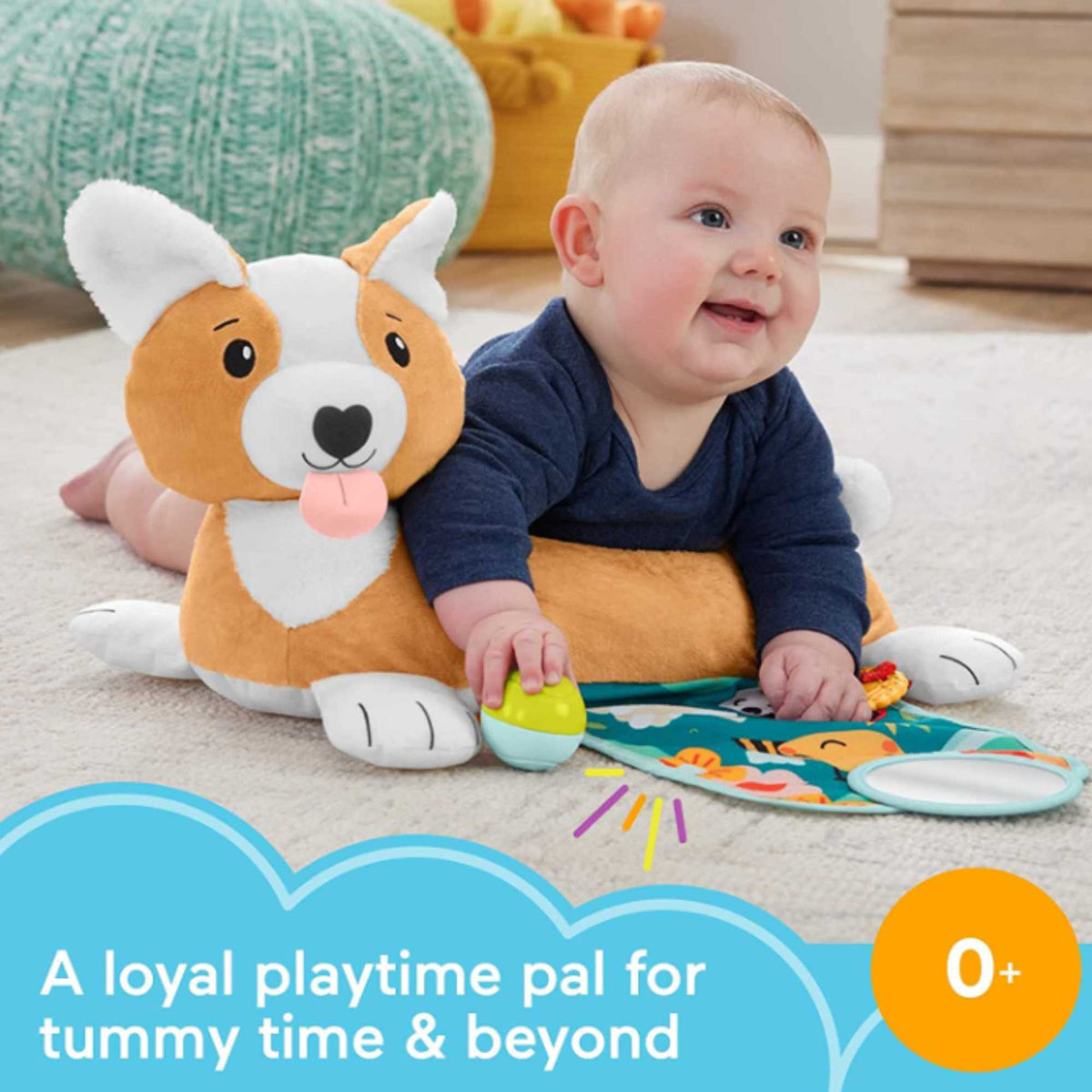 Fisher Price 3-in-1 Puppy Tummy Wedge