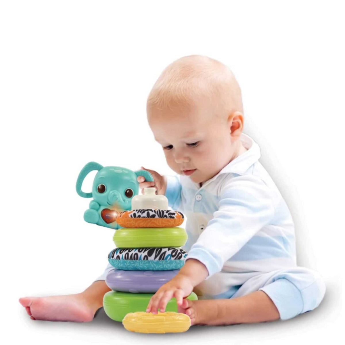 VTech Stack, Rattle &amp; Link Elephant