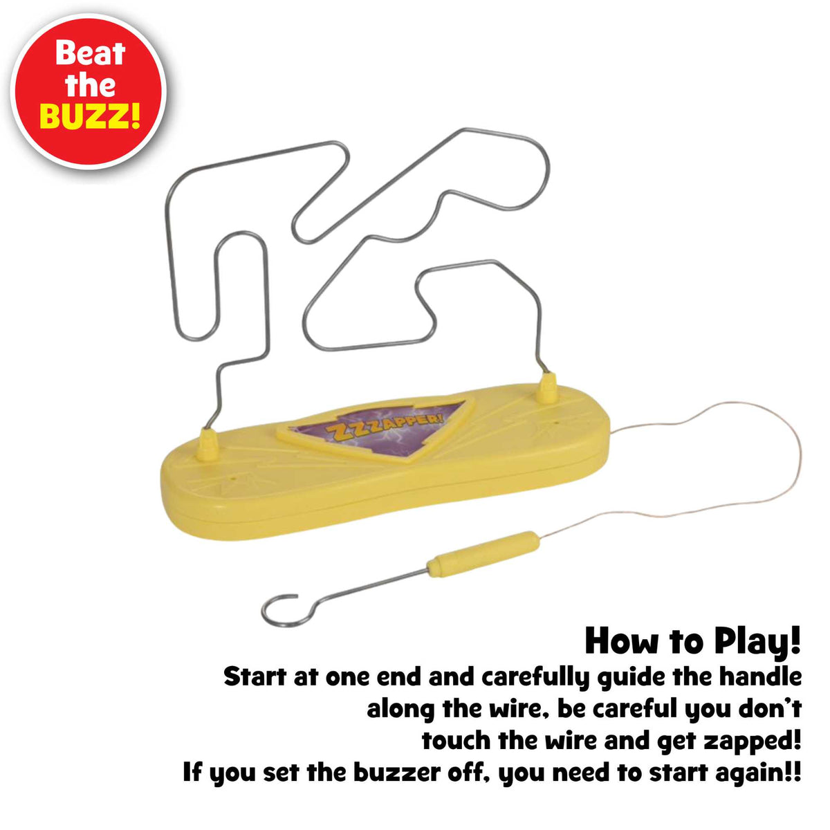 Zapper Buzz Wire Loop Game