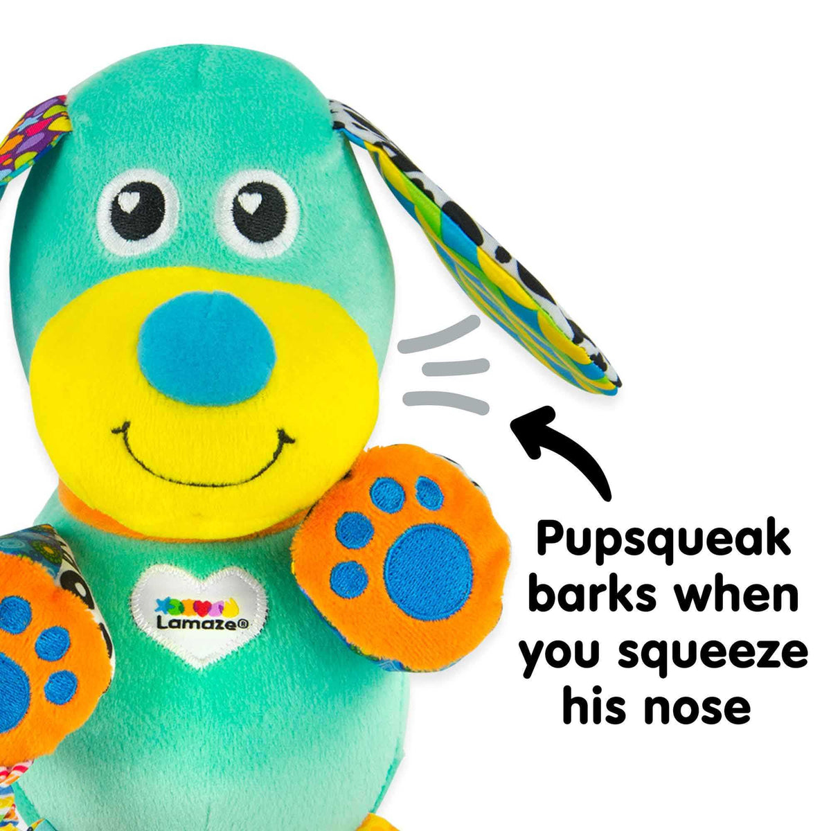 Lamaze Pupsqueak Toy