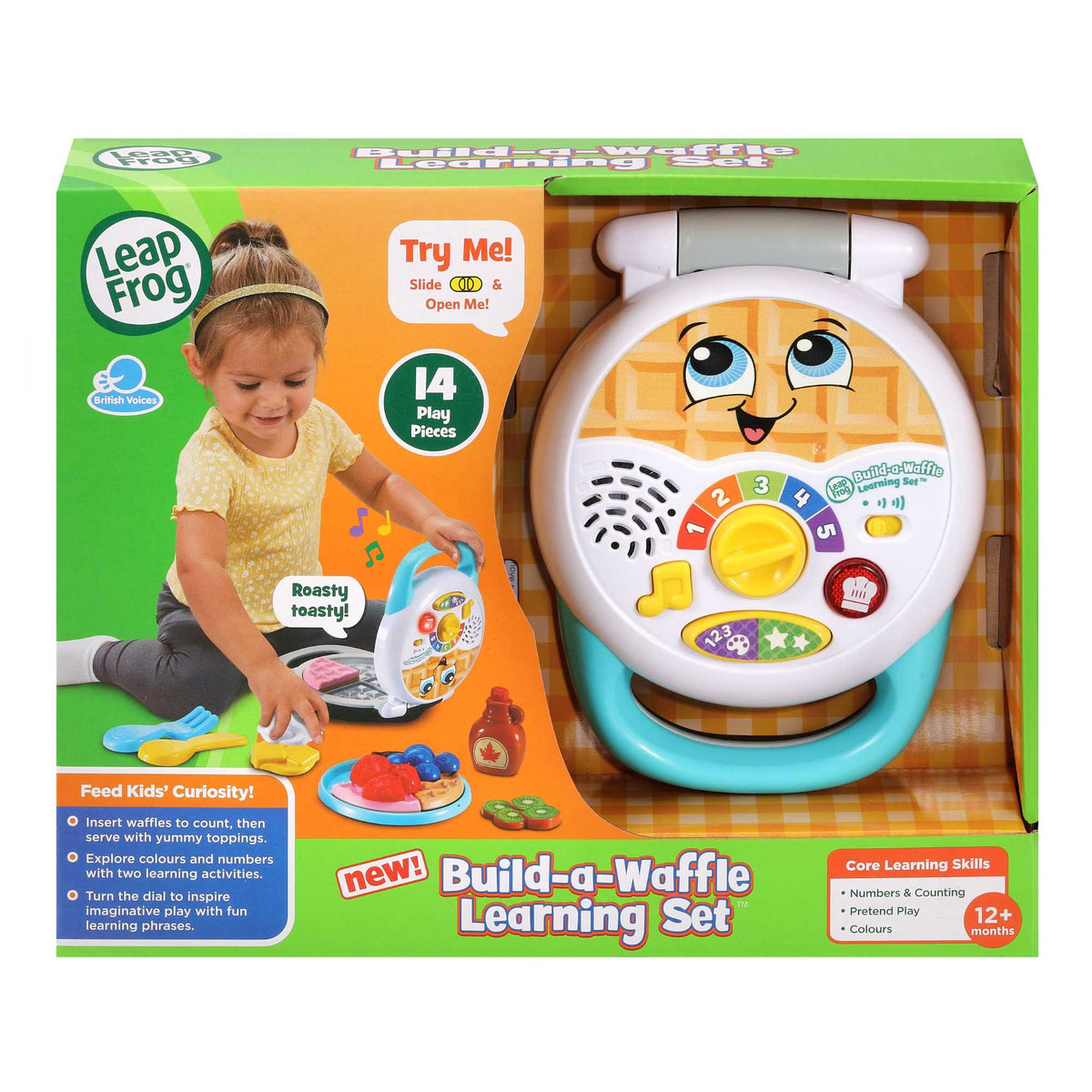 LeapFrog Build-A-Waffle Learning Toy Playset