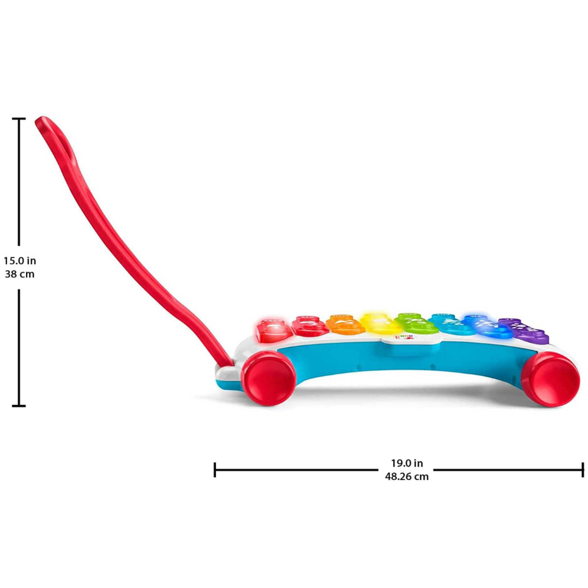 Fisher-Price Giant Light-Up Xylophone Walker Toy