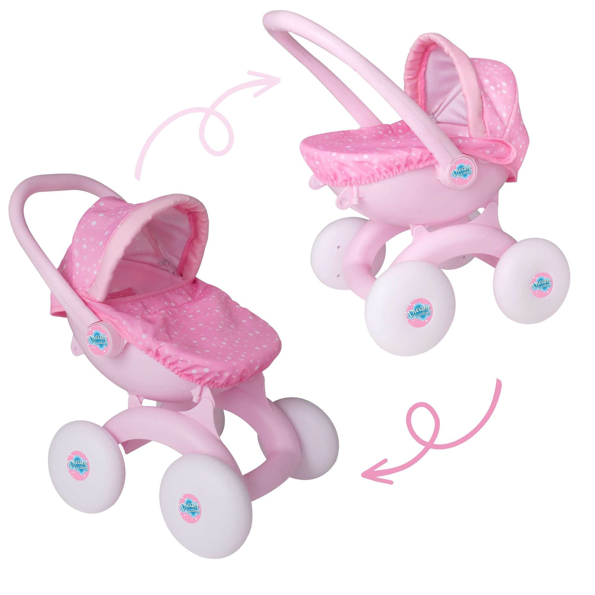 Dream Creations 4 in 1 My First Dolls Pram Prams