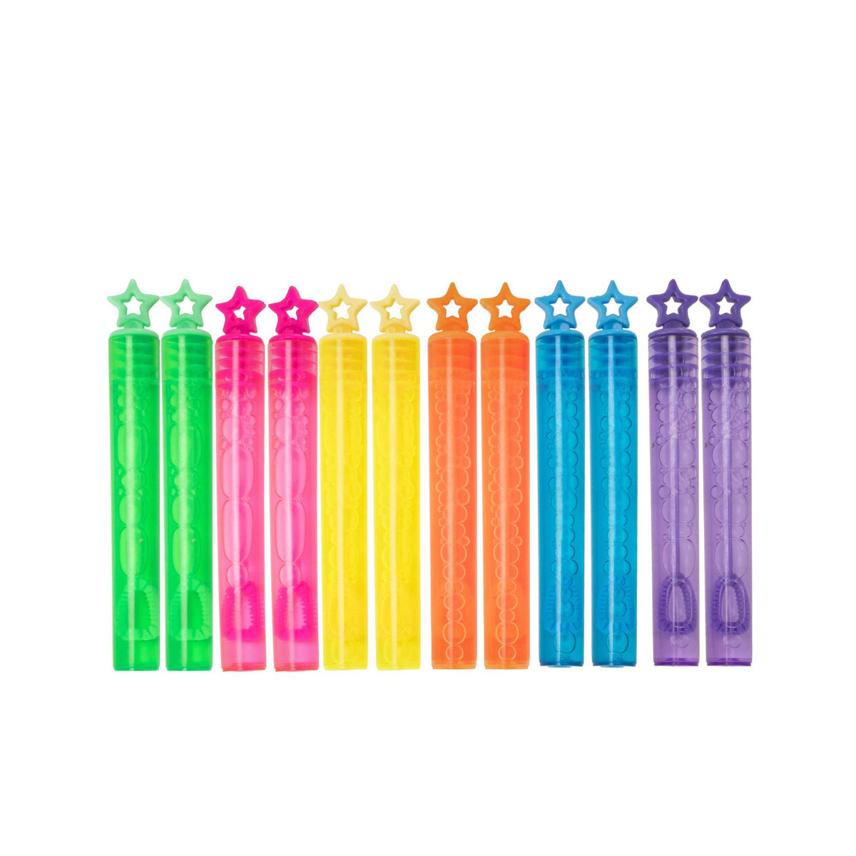 Bubblz 48 Pack of Bubble Wands - Bubble Solution Included Bubble Toys