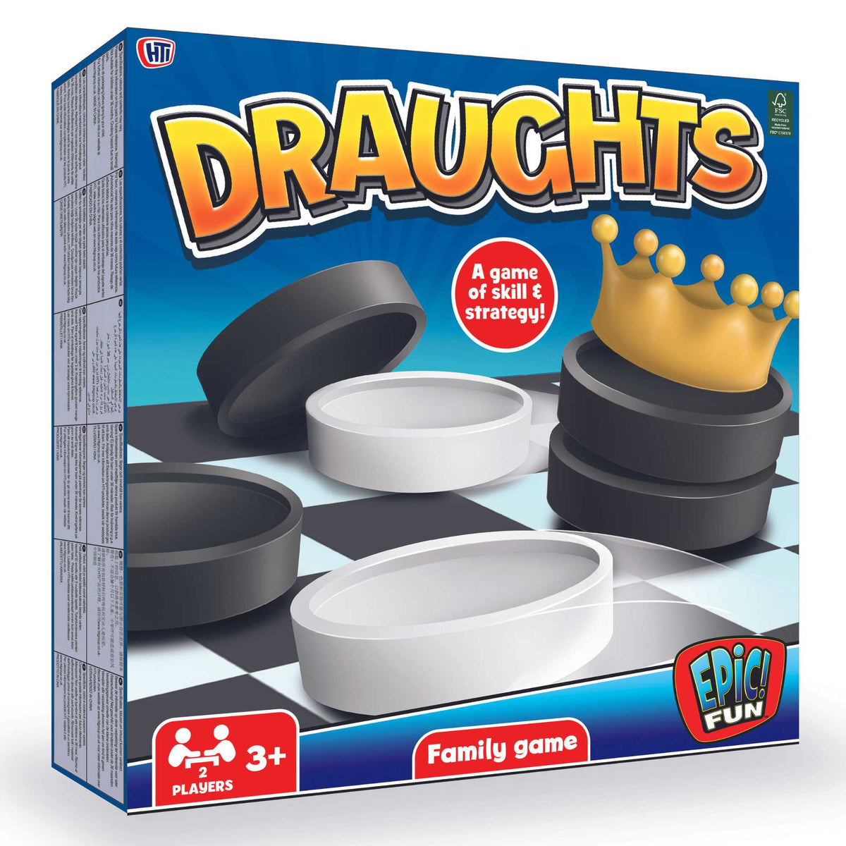 Kids Draughts Set