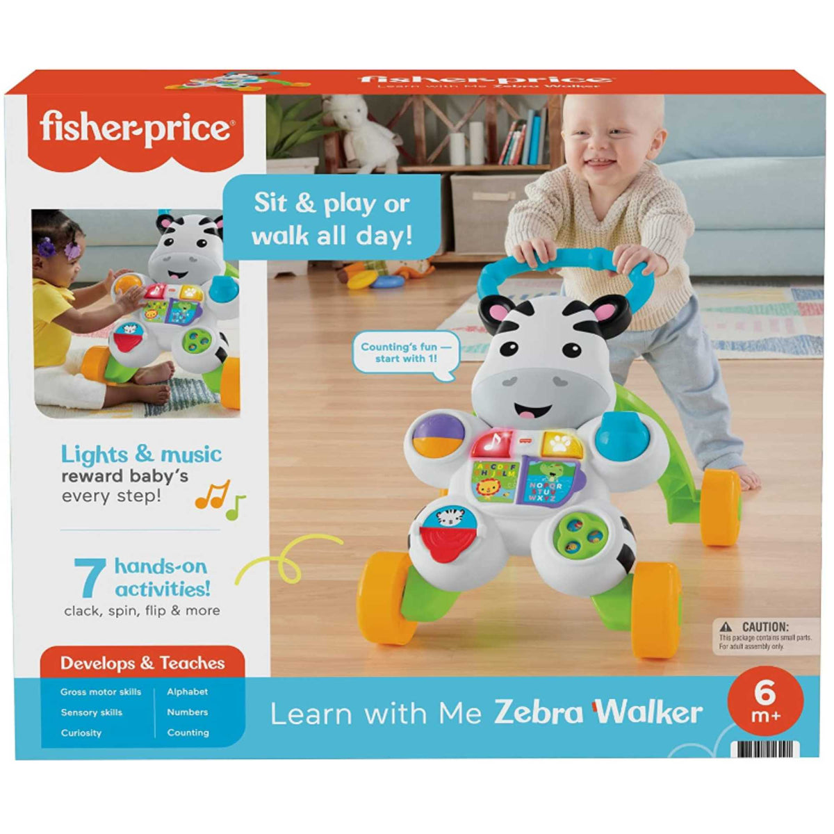 Fisher Price Learn With Me Zebra Walker