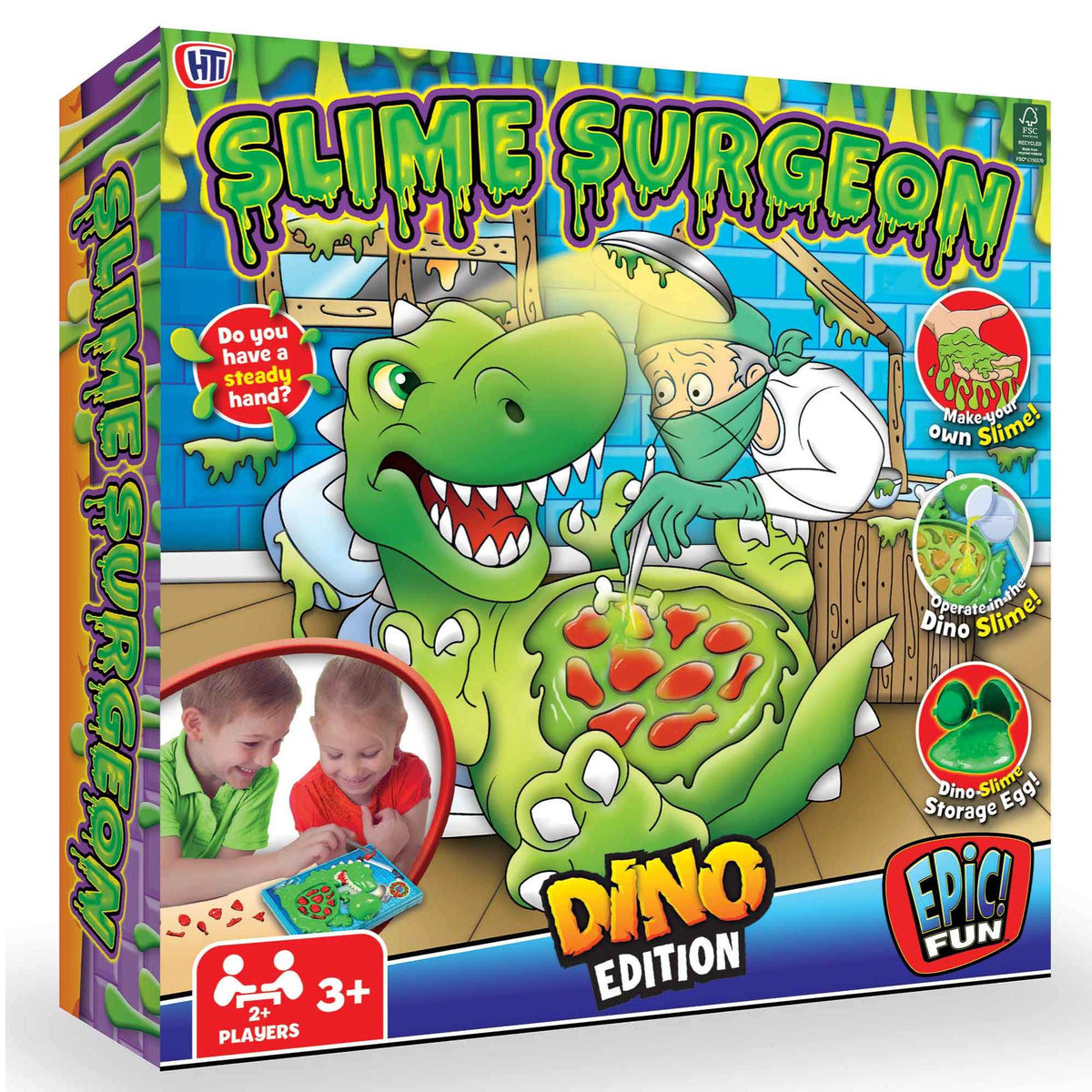 Slime Surgeon Game - Dinosaur Edition