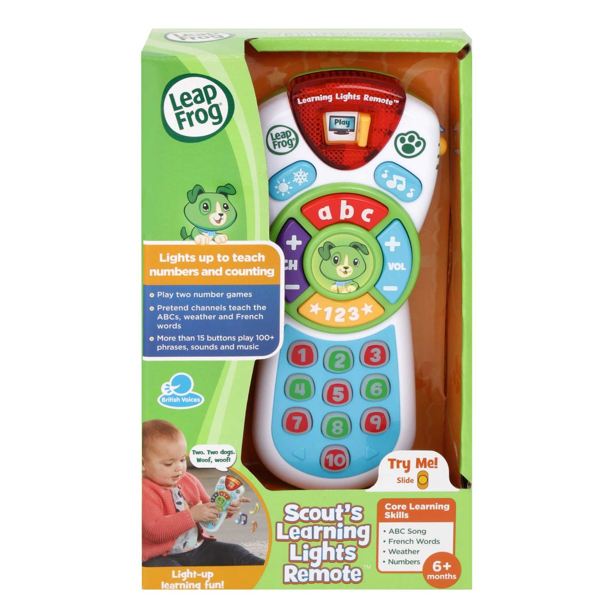 LeapFrog Scouts Learning Lights Remote Toy