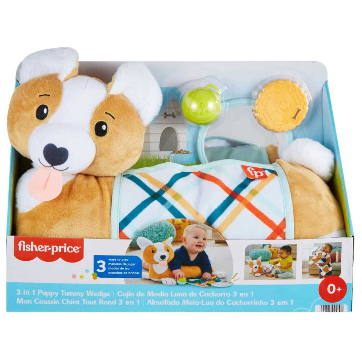 Fisher Price 3-in-1 Puppy Tummy Wedge