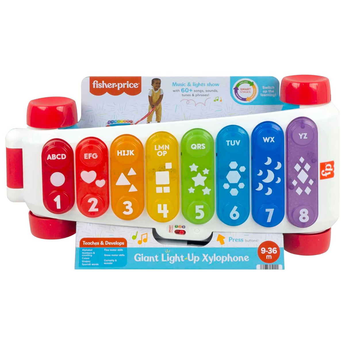 Fisher-Price Giant Light-Up Xylophone Walker Toy