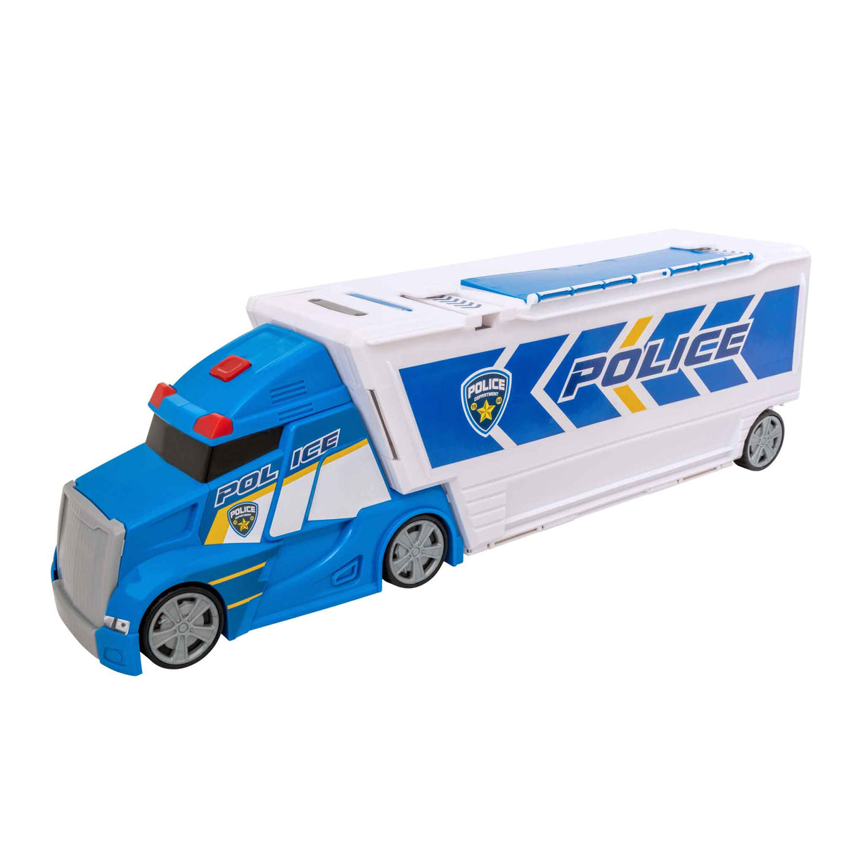 Teamsterz Police Command Toy Truck with 5 Cars