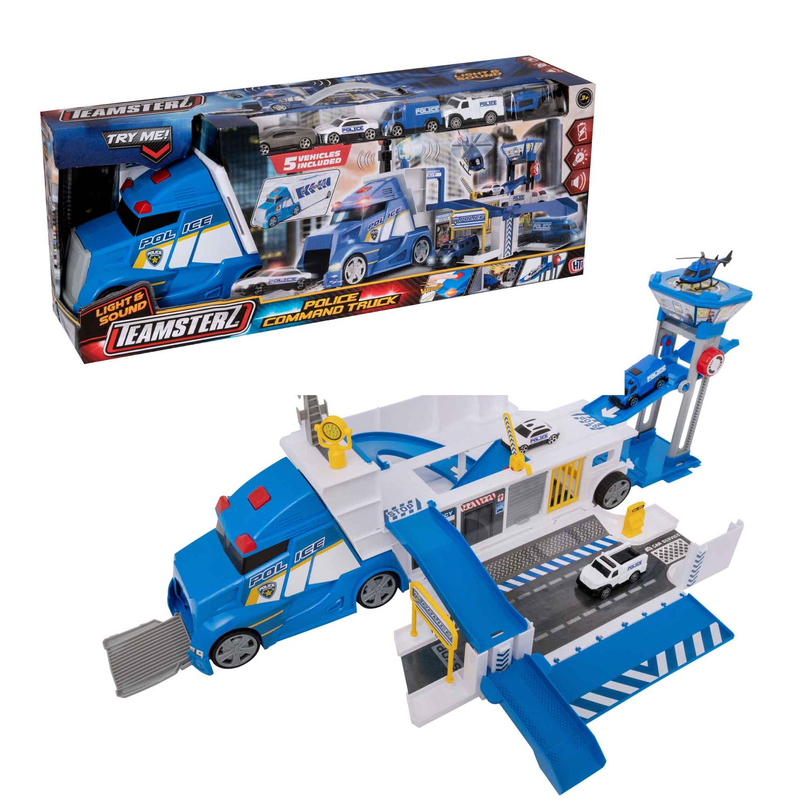 Teamsterz Emergency City Police Command Play Set