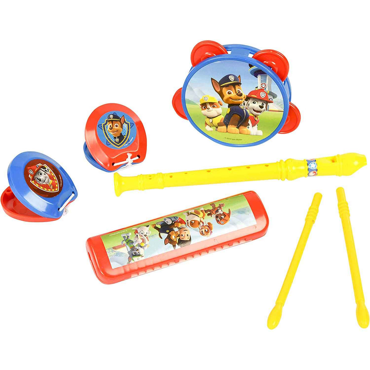 Paw Patrol Pack Away Drum Set Musical Toys