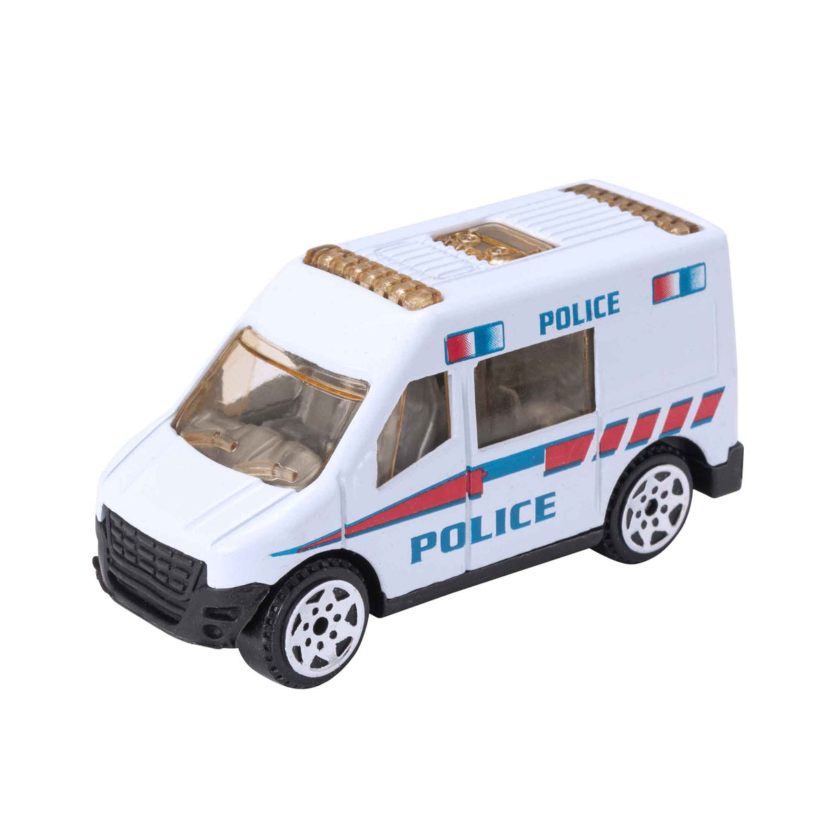 Teamsterz Police Service Transporter Toy Truck Playset